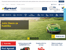 Tablet Screenshot of agrozetshop.cz